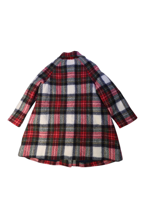 A Red Coats from Bonpoint in size 4T for girl. (Back View)