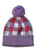 A Purple Beanies from Seed in size 2T for girl. (Front View)