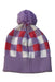 A Purple Beanies from Seed in size 2T for girl. (Back View)