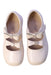 A White Dress Shoes from Dr. Kong in size 5T for girl. (Back View)