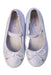 A Silver Flats from Seed in size 5T for girl. (Back View)