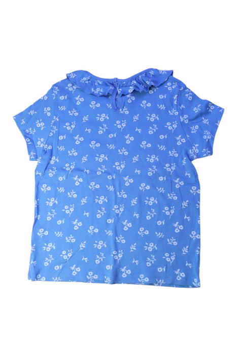A Blue Short Sleeve Tops from Petit Bateau in size 10Y for girl. (Back View)