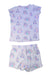 A Grey Shorts Sets from Seed in size 6T for girl. (Back View)