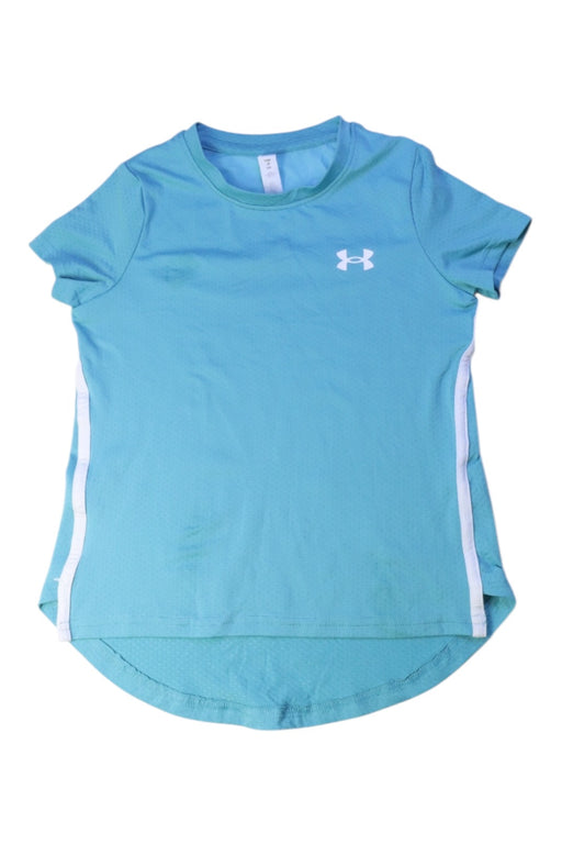 A Blue Active Tops from Under Armour in size 8Y for boy. (Front View)