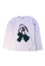 A White Long Sleeve T Shirts from Monnalisa in size 8Y for girl. (Front View)