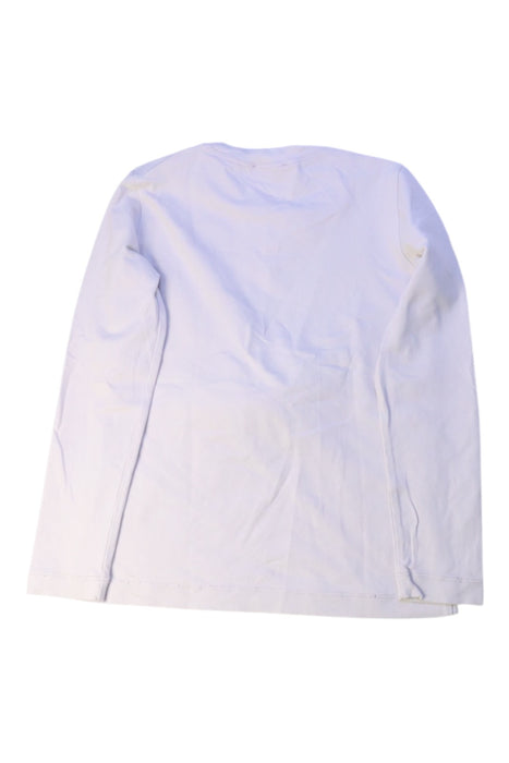 A White Long Sleeve T Shirts from Monnalisa in size 8Y for girl. (Back View)