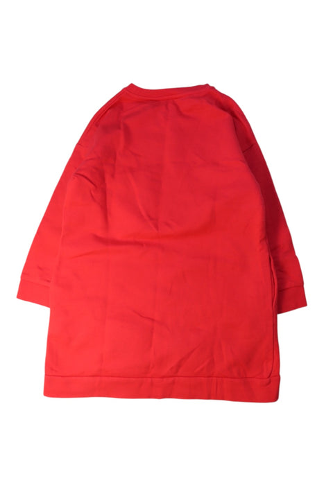 A Red Long Sleeve Dresses from Kenzo in size 6T for girl. (Back View)