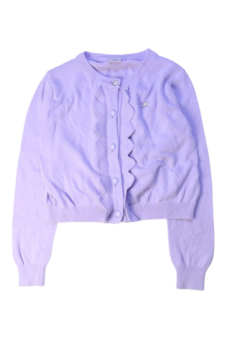 A Purple Cardigans from Anna Sui in size 8Y for girl. (Front View)