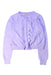 A Purple Cardigans from Anna Sui in size 8Y for girl. (Front View)