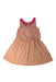 A Beige Sleeveless Dresses from French Connection in size 4T for girl. (Front View)