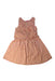 A Beige Sleeveless Dresses from French Connection in size 4T for girl. (Back View)