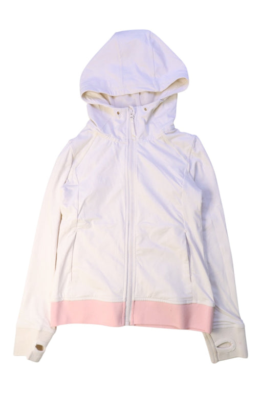 A White Lightweight Jackets from Moody Tiger in size 5T for girl. (Front View)