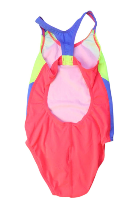 A Multicolour Swimsuits from Speedo in size 5T for girl. (Back View)