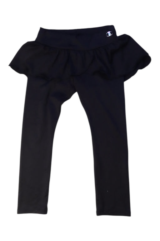 A Black Leggings from Champion in size 3T for girl. (Front View)