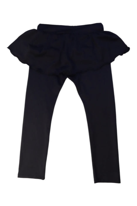 A Black Leggings from Champion in size 3T for girl. (Back View)