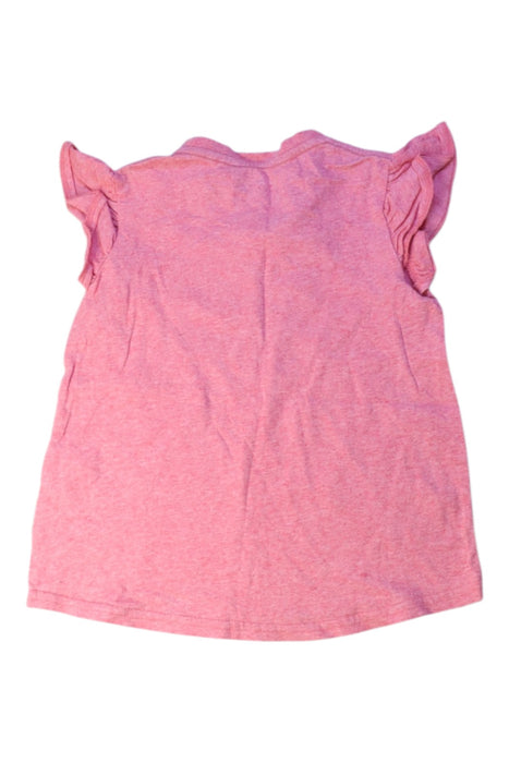 A Pink Short Sleeve Tops from Kathmandu in size 4T for girl. (Back View)