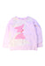 A Pink Crewneck Sweatshirts from Seed in size 6T for girl. (Front View)
