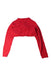 A Red Cardigans from Mayoral in size 6T for girl. (Back View)