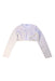 A White Cardigans from Mayoral in size 6T for girl. (Front View)