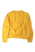 A Yellow Knit Sweaters from Seed in size 6T for girl. (Back View)