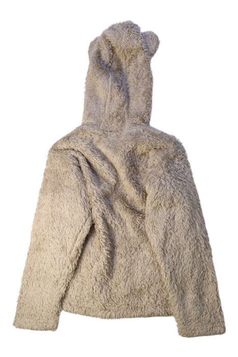A Beige Hooded Sweatshirts from Patagonia in size 5T for neutral. (Back View)