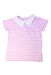 A Pink Short Sleeve Tops from Jacadi in size 8Y for girl. (Front View)