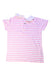 A Pink Short Sleeve Tops from Jacadi in size 8Y for girl. (Back View)