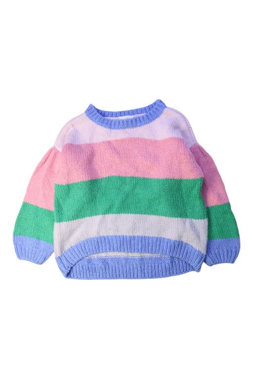 A Multicolour Crewneck Sweatshirts from Seed in size 4T for girl. (Front View)
