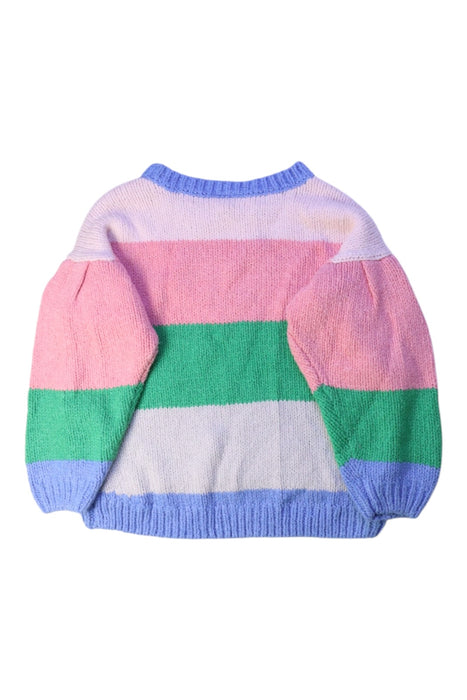 A Multicolour Crewneck Sweatshirts from Seed in size 4T for girl. (Back View)