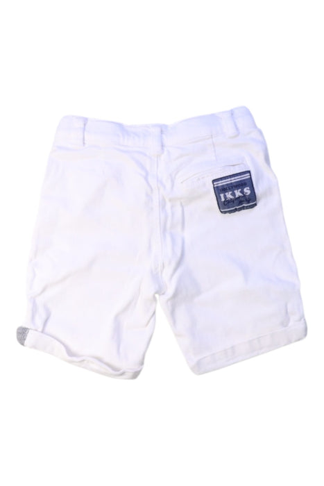A White Shorts from IKKS in size 3T for neutral. (Back View)