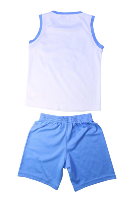 A White Shorts Sets from Air Jordan in size 4T for boy. (Back View)