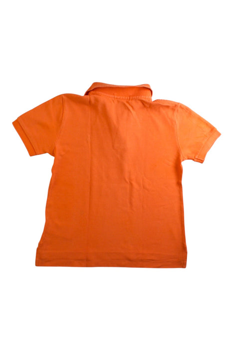 A Orange Short Sleeve Polos from Polo Ralph Lauren in size 4T for boy. (Back View)