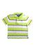 A Green Short Sleeve Polos from Tommy Hilfiger in size 6T for boy. (Front View)