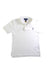 A White Short Sleeve Polos from Polo Ralph Lauren in size 4T for boy. (Front View)