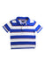 A Blue Short Sleeve Polos from Tommy Hilfiger in size 6T for boy. (Front View)