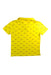 A Yellow Short Sleeve Polos from Tommy Hilfiger in size 8Y for boy. (Back View)
