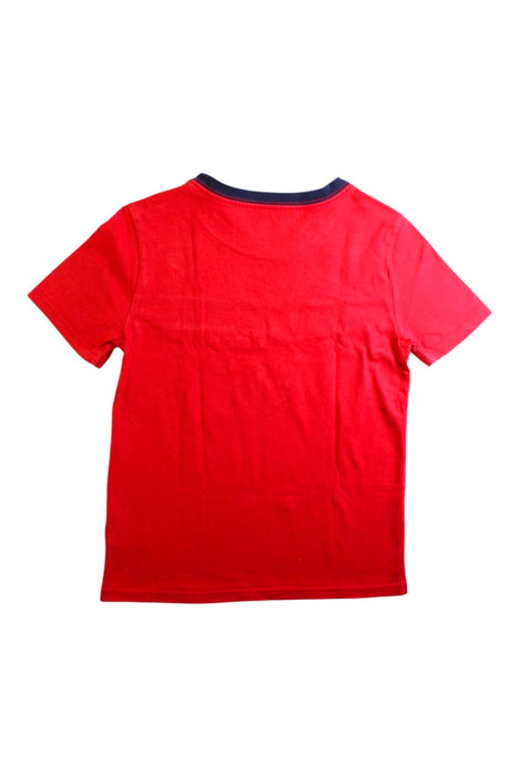 A Red Short Sleeve T Shirts from Tommy Hilfiger in size 8Y for boy. (Back View)