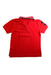 A Red Short Sleeve Polos from Polo Ralph Lauren in size 5T for boy. (Back View)