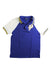 A Blue Short Sleeve Polos from Polo Ralph Lauren in size 6T for boy. (Front View)