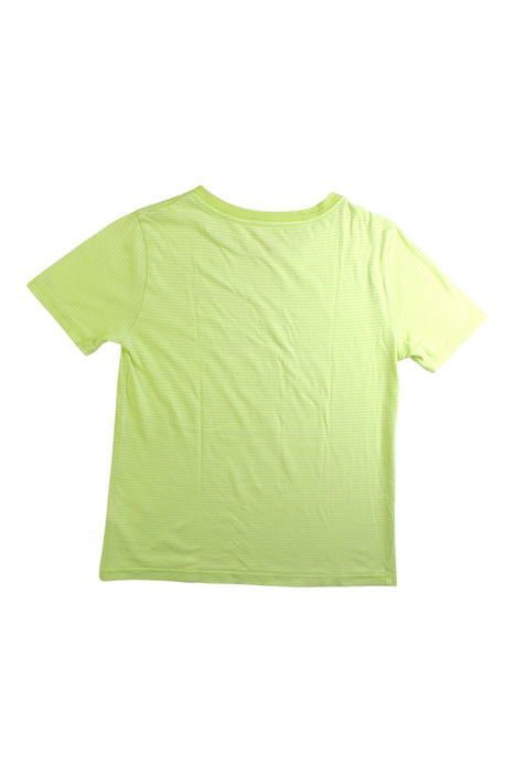 A Yellow Short Sleeve T Shirts from Tommy Hilfiger in size 8Y for boy. (Back View)