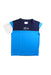 A Blue Short Sleeve Polos from Lacoste in size 6T for boy. (Front View)