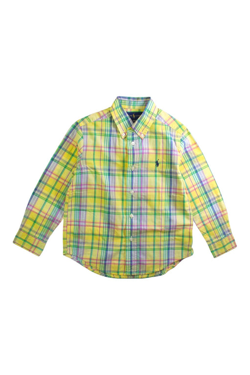 A Multicolour Long Sleeve Shirts from Ralph Lauren in size 4T for boy. (Front View)