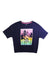 A Navy Short Sleeve T Shirts from Tommy Hilfiger in size 8Y for girl. (Front View)