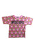 A Multicolour Short Sleeve T Shirts from Moschino in size 6T for girl. (Front View)