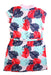 A Multicolour Short Sleeve Dresses from Tommy Hilfiger in size 8Y for girl. (Back View)
