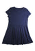 A Navy Short Sleeve Dresses from Tommy Hilfiger in size 8Y for girl. (Back View)