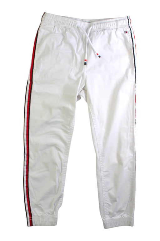 A White Casual Pants from Tommy Hilfiger in size 6T for boy. (Front View)
