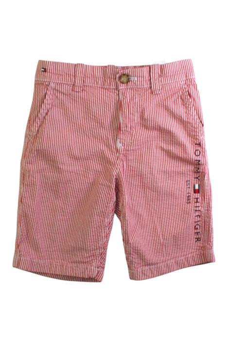 A Red Shorts from Tommy Hilfiger in size 8Y for boy. (Front View)