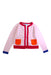 A Pink Cardigans from Jacadi in size 4T for girl. (Front View)