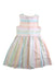 A Multicolour Sleeveless Dresses from Confiture in size 5T for girl. (Back View)